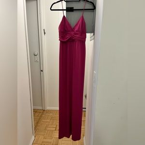 NWT BA&sh Rixelle fuschia dress
